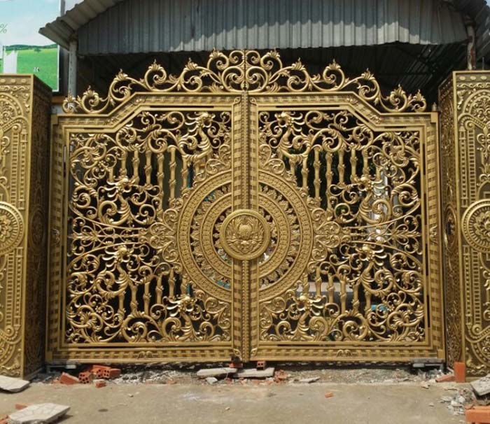 Mẫu cổng cửu long